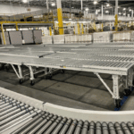 conveyor with bolt-up supports